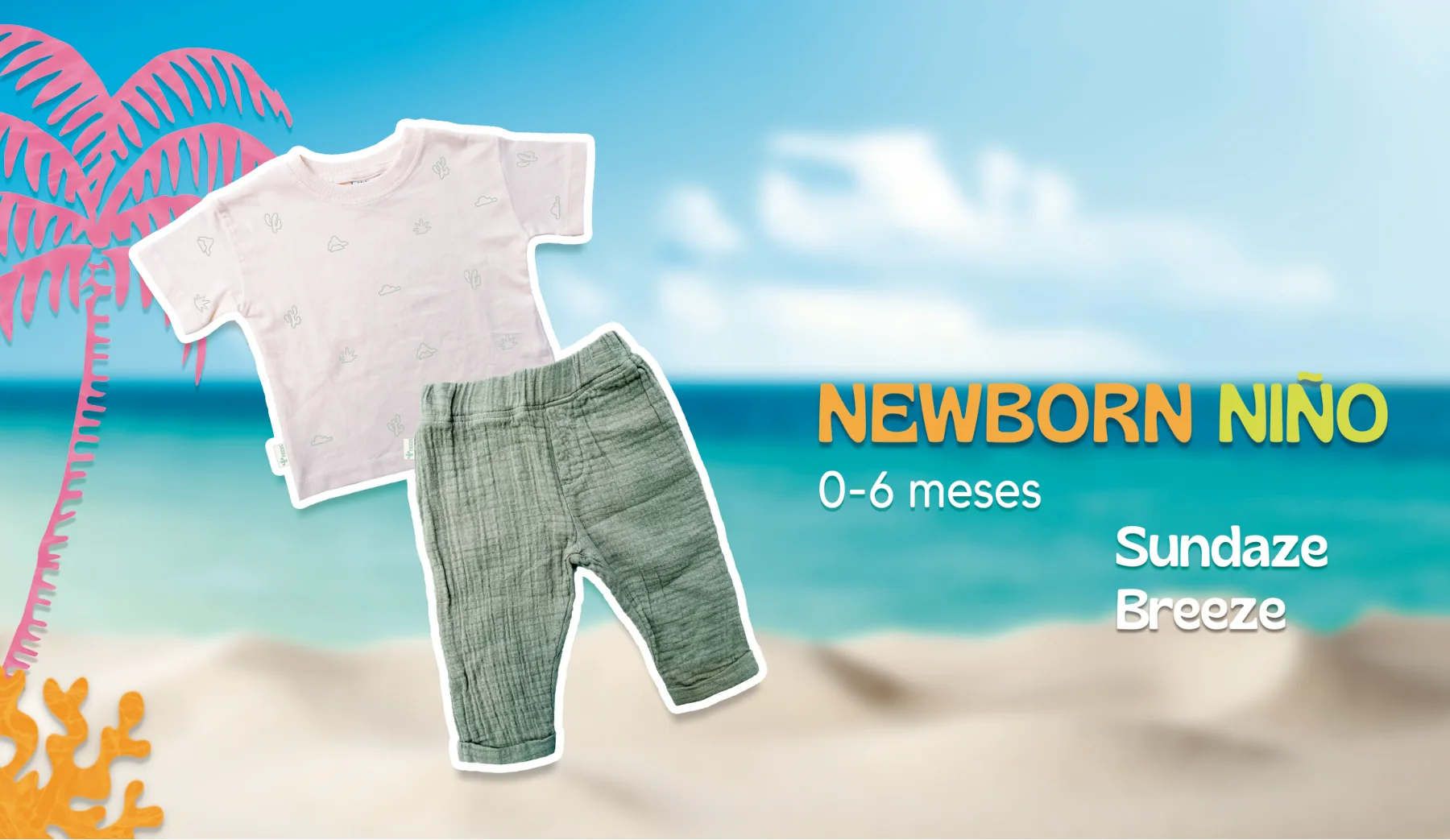 Apertura de la categoría Newborn niño del catálogo Primavera Verano 2027